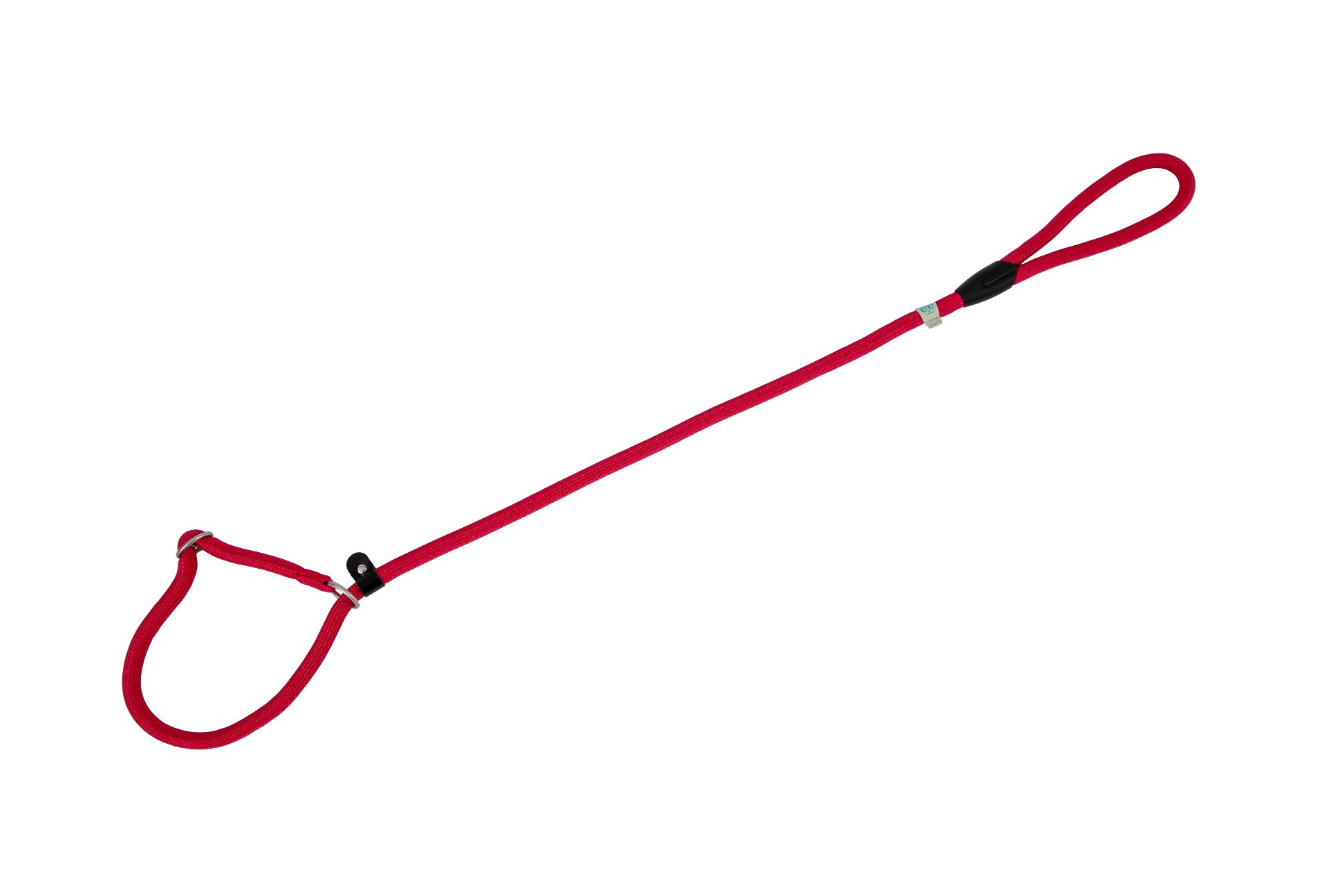 Nylon Round Collar-Leash - Red