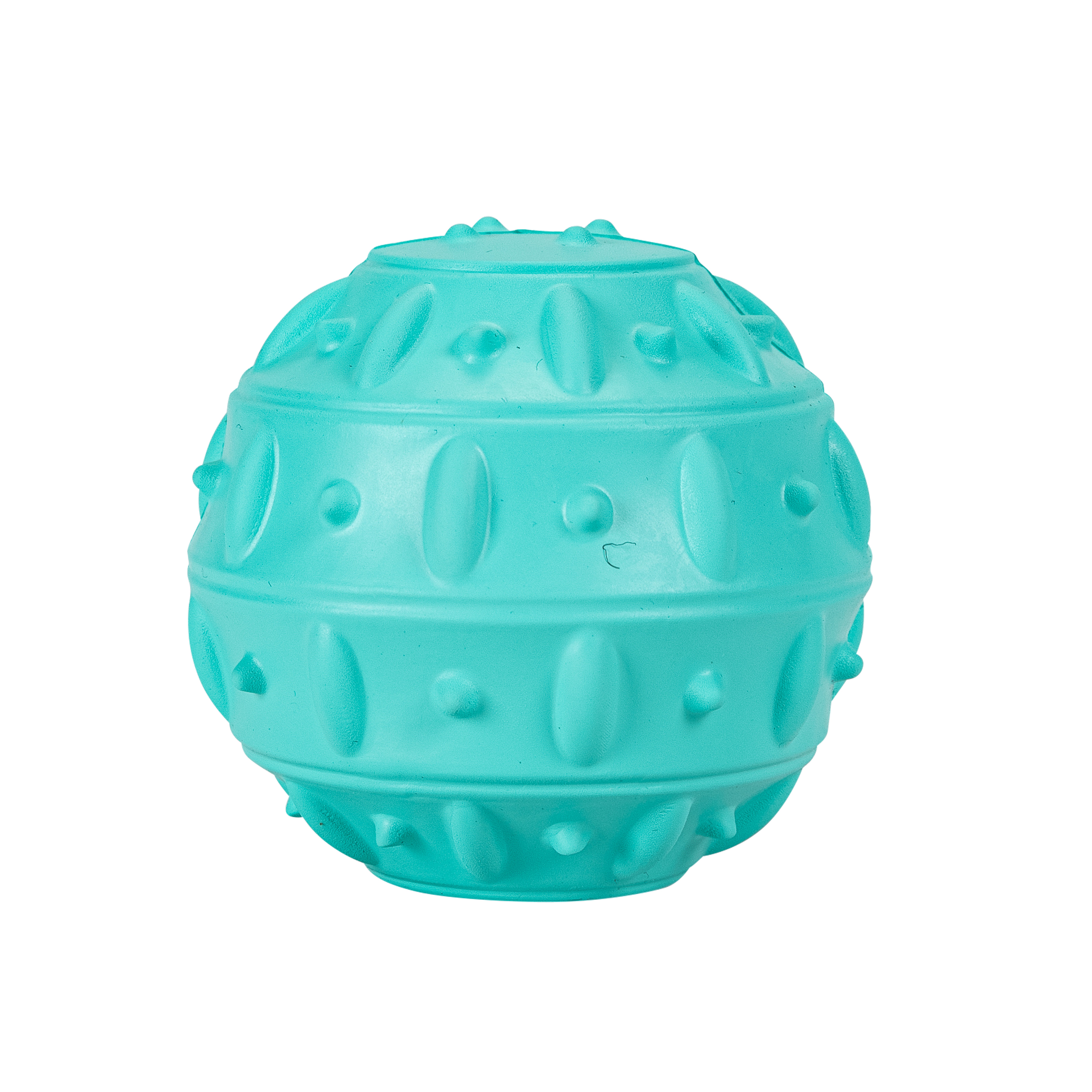 Rubber Snack Ball Toy Teak - Turquoise