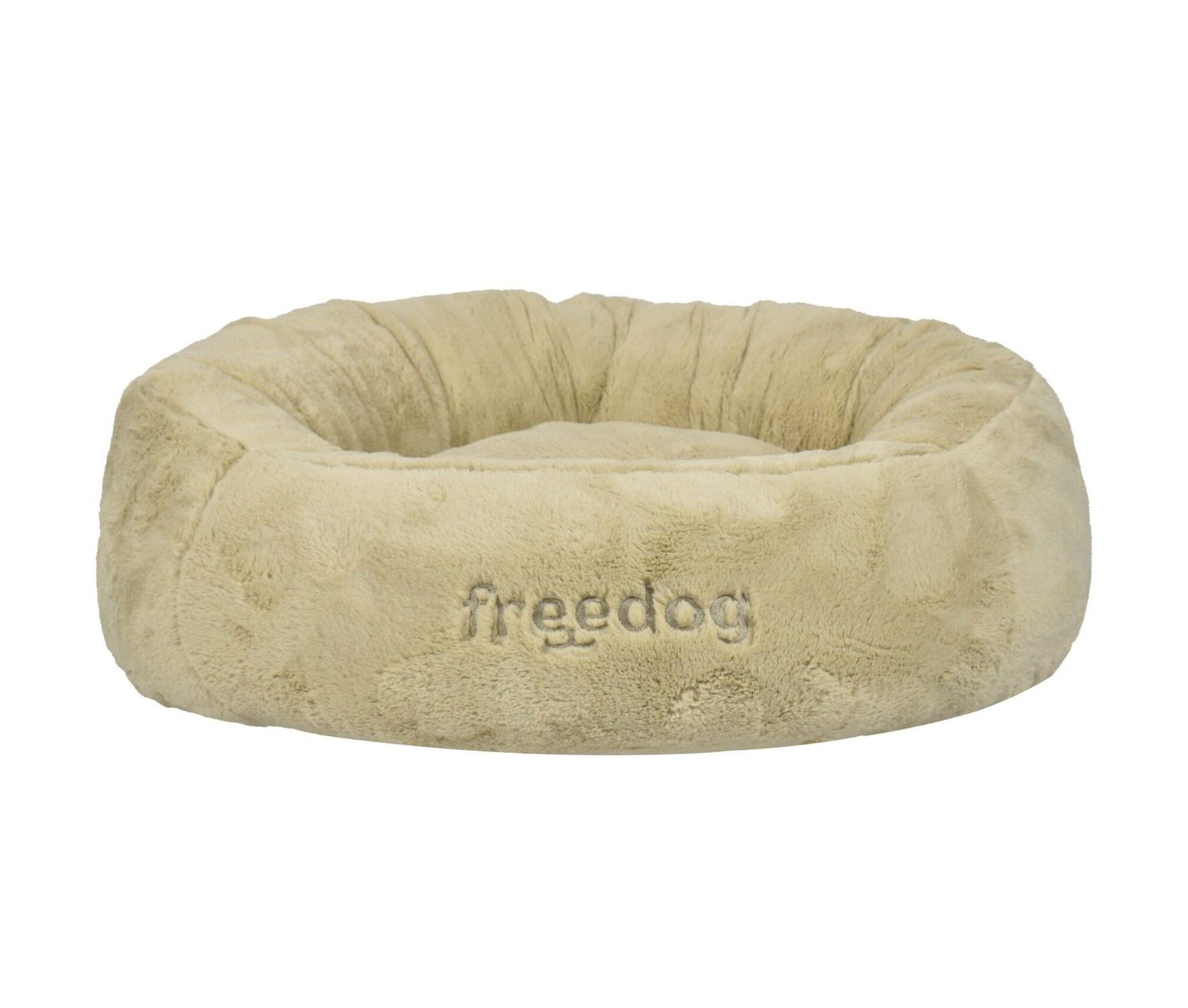 Comfy Oval Bed - Beige