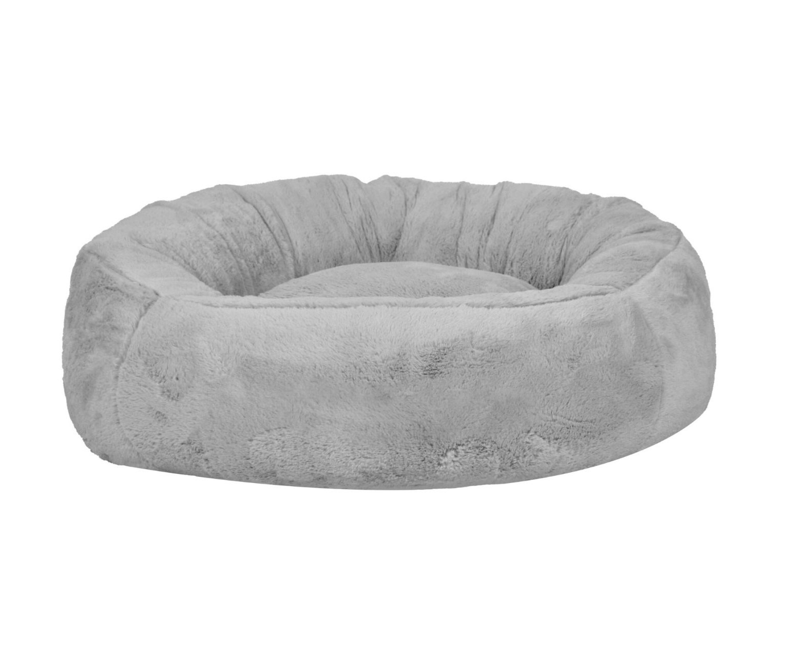 Comfy Oval Bed - Grey
