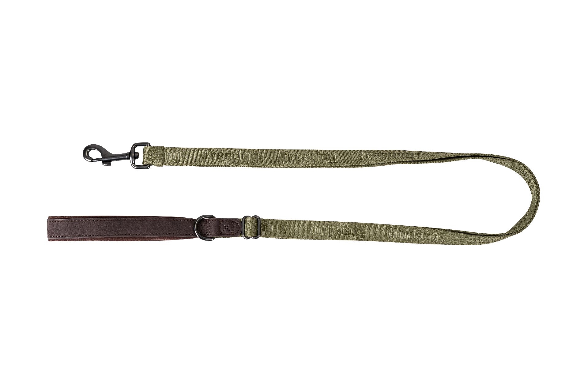 Linum Adjustable Leash - Green Forest