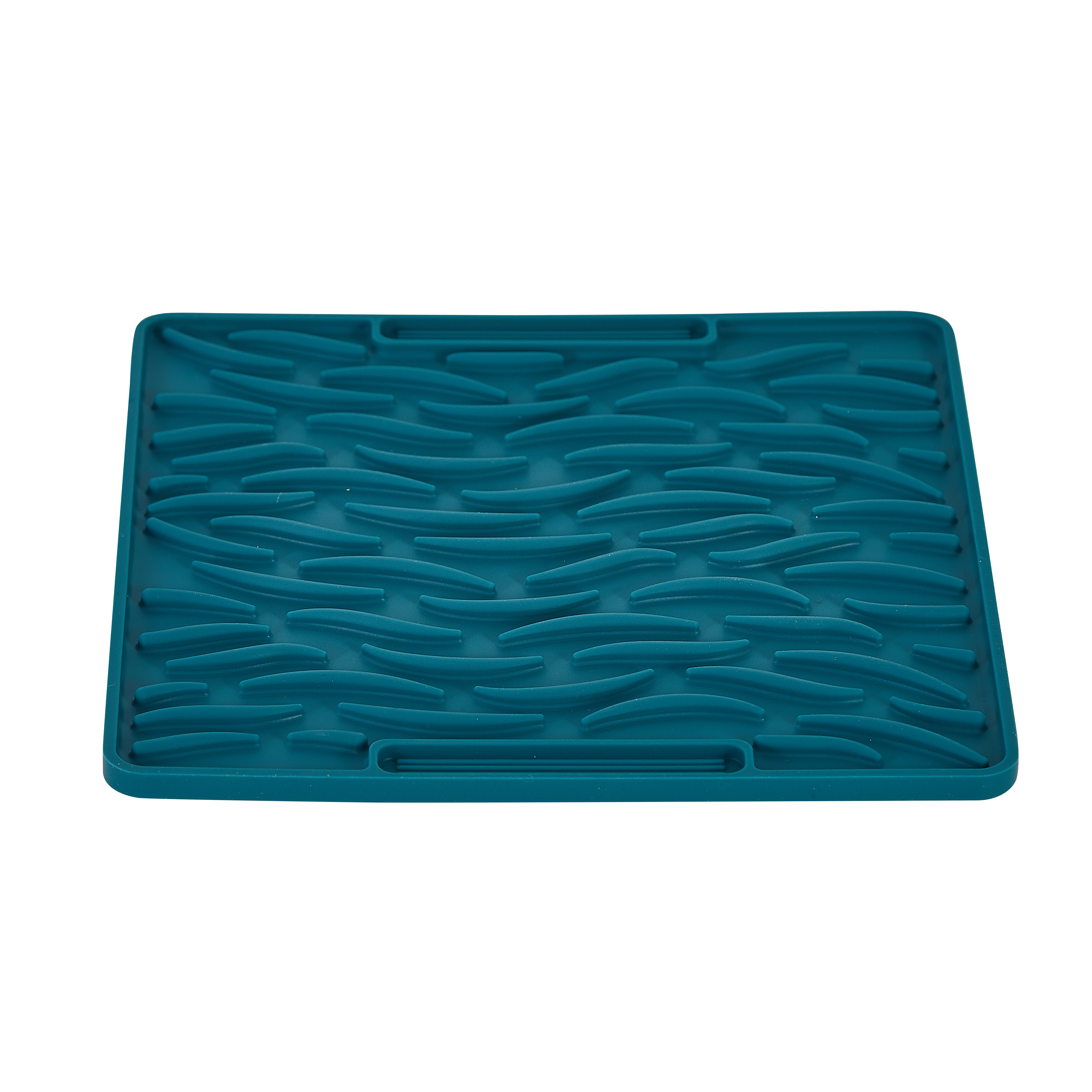 Smooth Mat Wave - Blue Teal