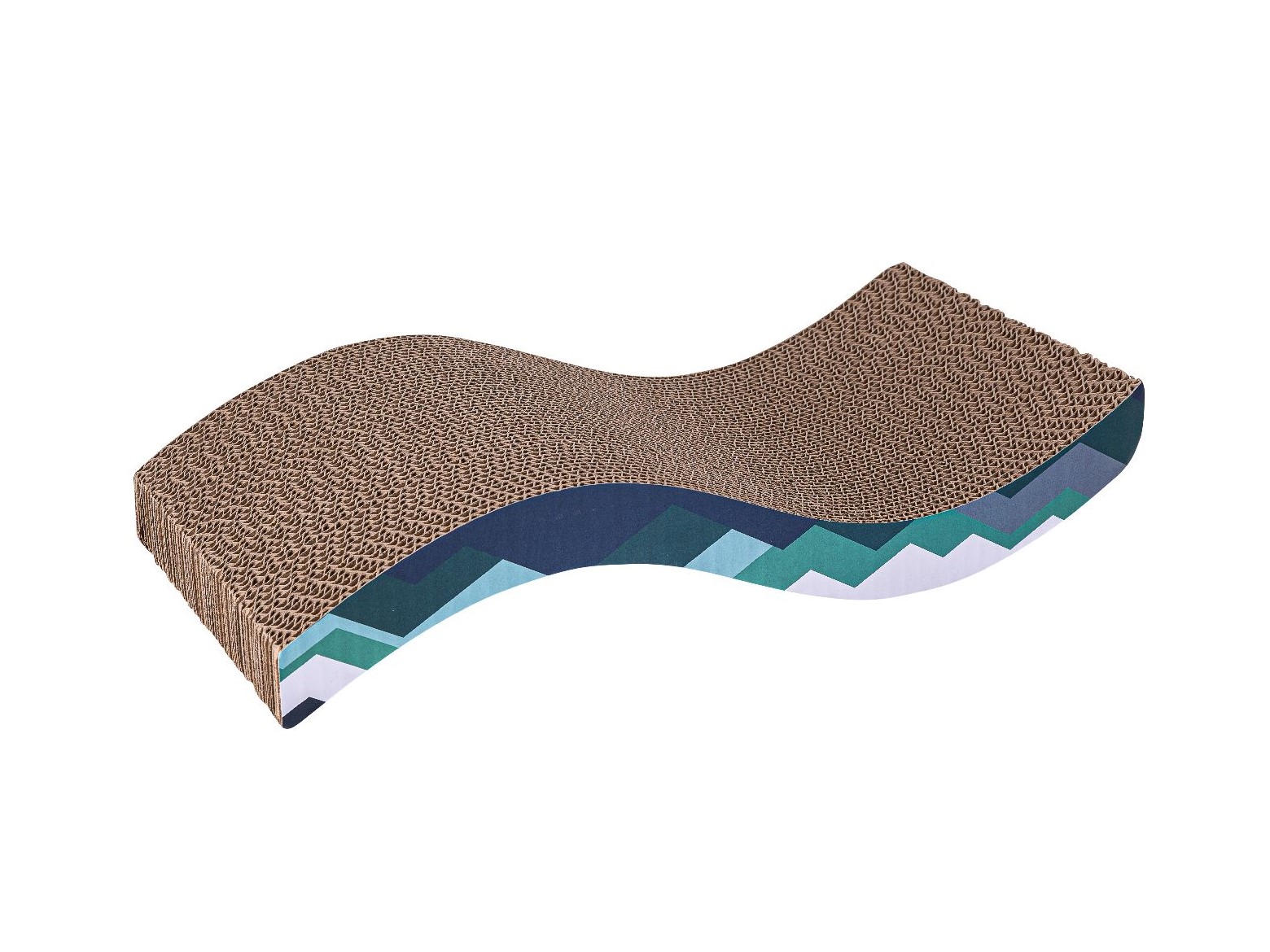 CartonCraze Scratcher Snake - Navy Blue