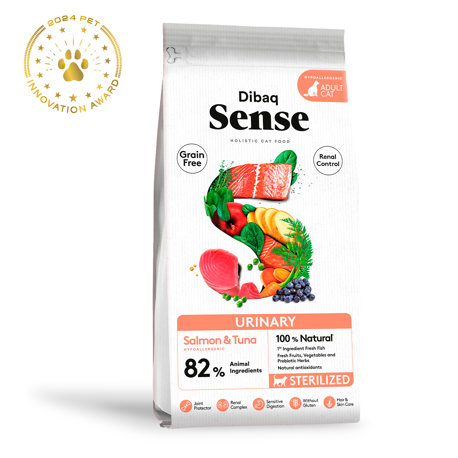 Dibaq Sense Cat Urinary – Salmon & Tuna - Salmon & Tuna - 6 KG - Urinary