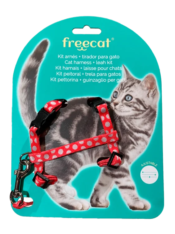 Cat Harness + Leash Set