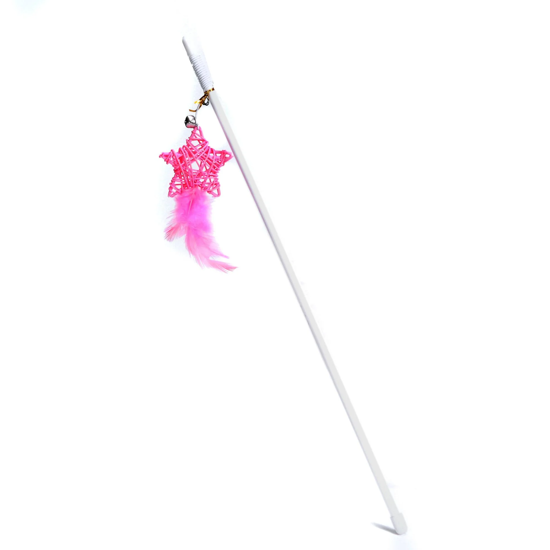 Stick Star Wand With Feathers