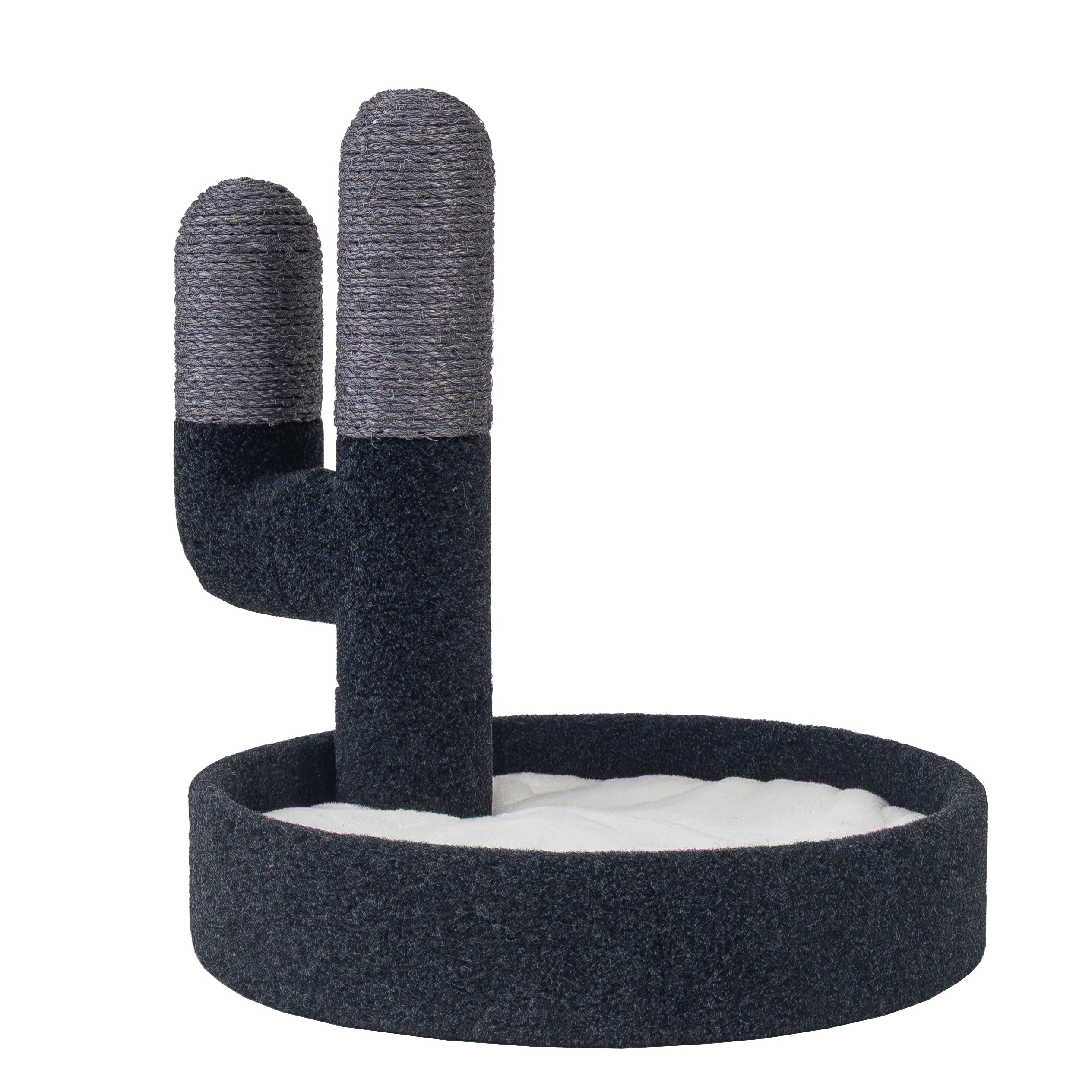 CactusNest Scratcher - Grey - 40 x 40 x 40cm